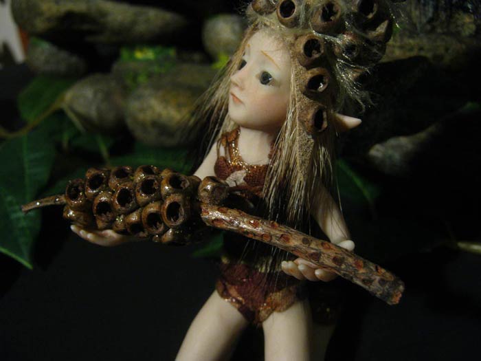 Ooak Pixie Ranien and magic Seeds